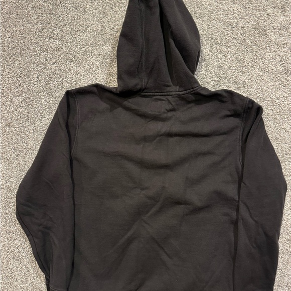 Off The Wall Sweatshirt Men S Black Original Spell Out Logo Hoodie Pullover - Picture 2 of 9